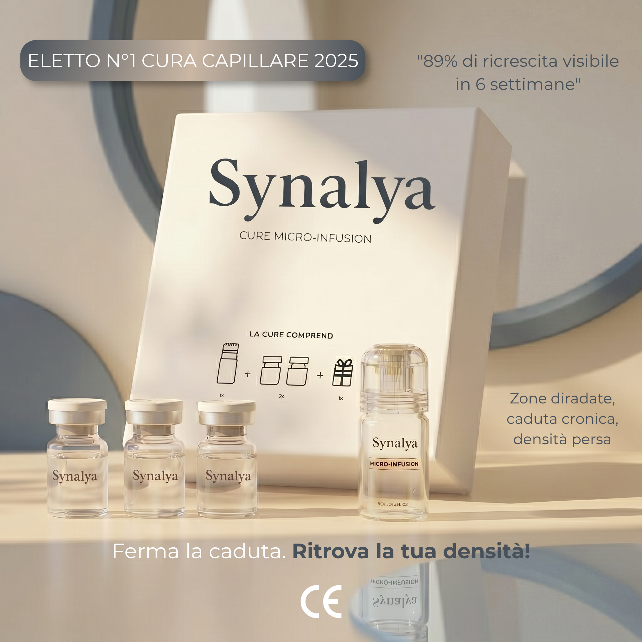 Micro Infusione Rivitalizzante Capelli + Siero extra offerto