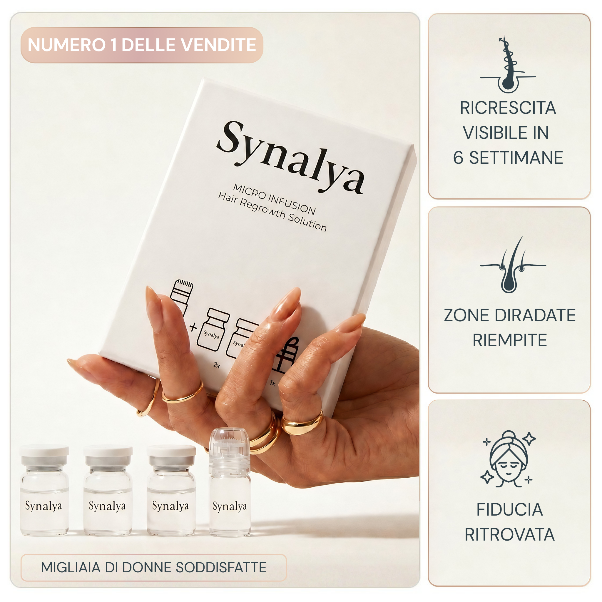 Micro Infusione Rivitalizzante Capelli + Siero extra offerto